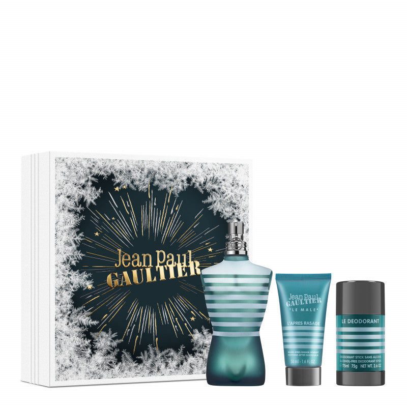 Jean Paul Gaultier Le Male 125ml EDT Geschenkset + 50ml Aftershave + Deodorant