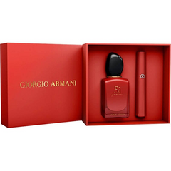 Coffret Giorgio Armani Si Passione 50ml EDP + Lip Maestro pour Femme