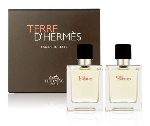 Hermes Terre D'Hermes Duo 2 * 50ml EDT für Herren Geschenkset