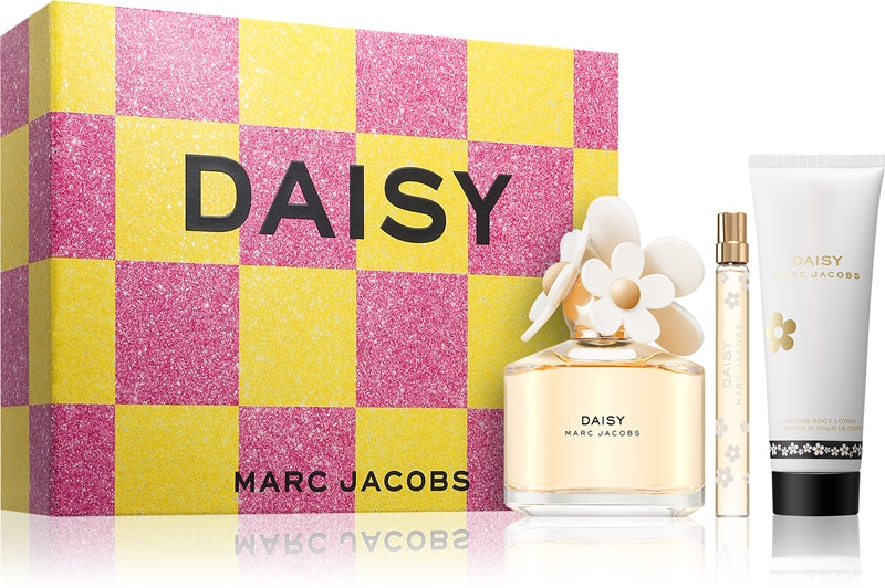 Marc Jacobs Daisy 100ml + 10ml EDT Mini + 75ml Körperlotion Damengeschenkset