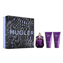 Mugler Alien 30ml EDP + 50ml Body Lotion + 50ml Duschgel Damen Geschenkset