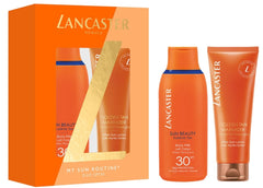 Coffret Lait Corps Lancaster Sun Beauty SPF30 175 ml + Lait Après-Soleil Golden Tan Maximizer 125 ml