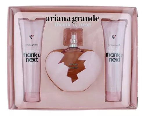Ariana Grande Thank U Next 100ml EDP Geschenkset + 100ml Duschgel + 100ml Körper-Soufflé