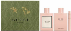 Gucci Bloom 100ml EDP + 10ml Mini EDP + 100ml Bodylotion für Damen Geschenkset  