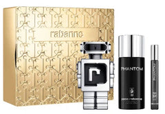 Set de regalo Paco Rabbane Phantom 100 ml EDT + 150 ml Desodorante + 10 ml EDT para hombre
