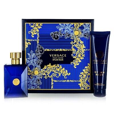 Versace Dylan Blue Pour Homme Geschenkset 100ml EDT + 100ml Duschgel