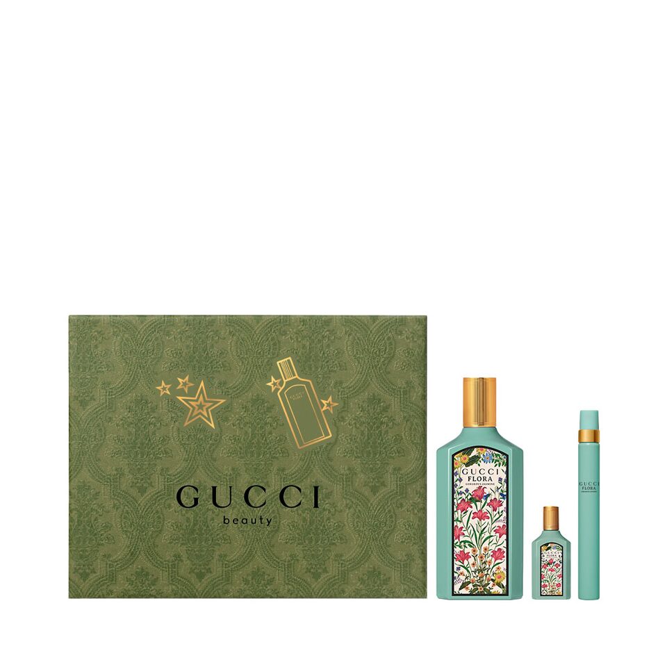 Coffret Cadeau Gucci Flora Gorgeous Jasmine Eau de Parfum 100ml + Stylo 10ml + Miniature