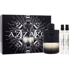 Azzaro The Most Wanted Intense 100ml EDT + 2 x 10ml EDT Mini für Herren Geschenkset