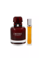 Coffret Cadeau Givenchy L'Interdit Rouge Eau de Parfum 80 ml + Mini 12,5 ml pour Femme