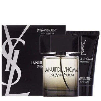 Coffret cadeau YSL La Nuit De L'Homme Eau de Toilette 100ml + Gel Douche 50ml pour Homme