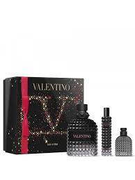 Coffret Cadeau Valentino Born In Roma Uomo 100ml EDT + 15ml EDT + 4ml EDT Mini pour Homme