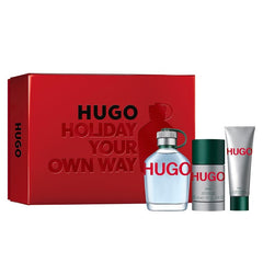 Set de regalo Hugo Boss Hugo Man 125 ml EDT + 75 ml Desodorante en barra + 50 ml Gel de ducha para hombre