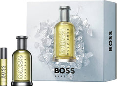 Estuche de regalo Hugo Boss Bottled EDT de 100 ml para hombre + Mini EDT de 10 ml