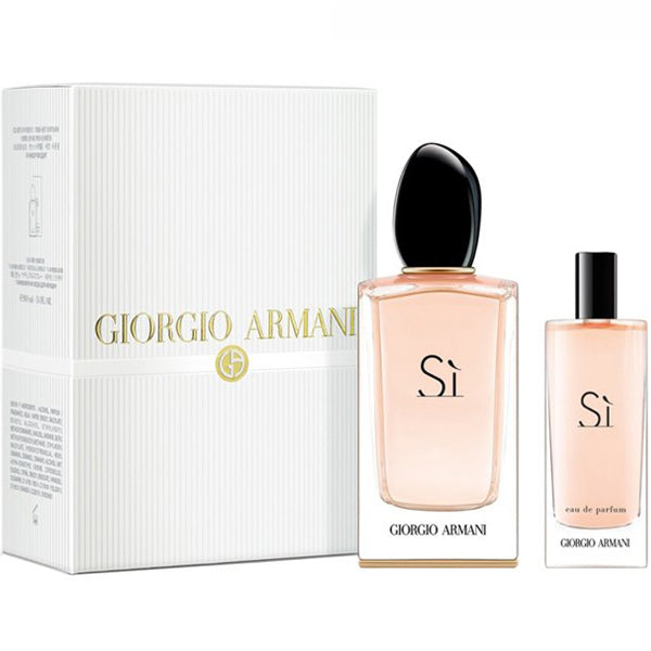 Coffret Cadeau Armani Si EDP 100ml + Mini 15ml pour Femme