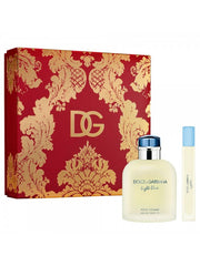 Dolce & Gabbana Light Blue 125ml EDT + 10ml EDT per Uomo Set Regalo
