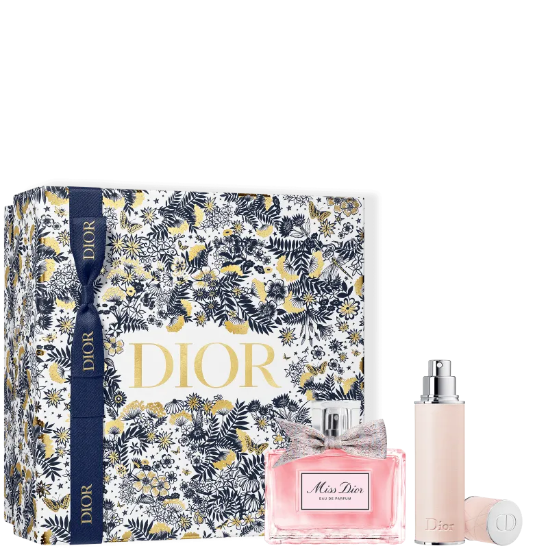 Coffret Cadeau Christian Dior Miss Dior Eau de Parfum 50ml + Miniature Eau de Parfum 10ml pour Femme