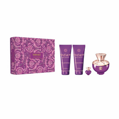 Versace Dylan Purple 100ml EDP + 100ml Duschgel + 100ml Bodylotion + Mini Damen Geschenkset