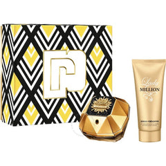 Paco Rabanne Lady Million Fabulous 80ml EDP + 100ml Körperlotion für Damen Geschenkset