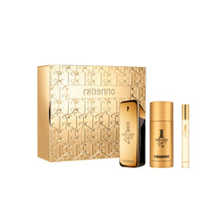 Set de regalo para hombre One Million de Paco Rabanne (100 ml EDT + 150 ml Deo + 10 ml EDT Mini)