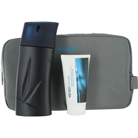 Kenzo Homme 100ml EDT + 50ml Aftershave + Täschchen für Herren Geschenkset