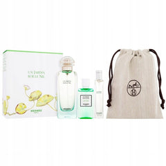 HERMÈS Jardins Sur Le Nil Geschenkset 100ml EDT + 40ml Duschgel + Mini