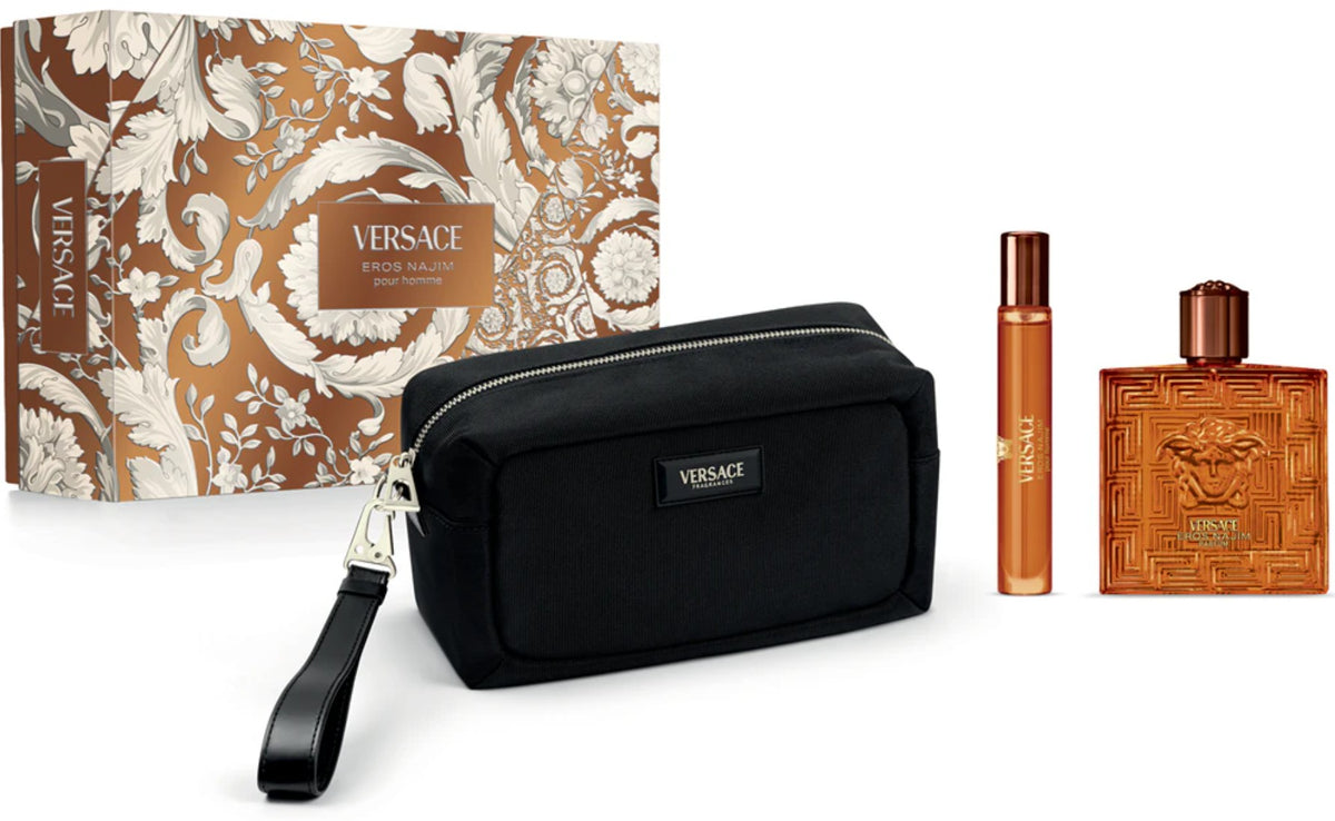 Versace Eros Najim 100ml Parfum + 10ml Parfum + Etui Herrengeschenkset